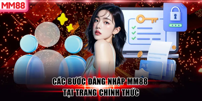 Các bước đăng nhập MM88 tại trang chủ